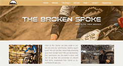Desktop Screenshot of brokenspokesantafe.com